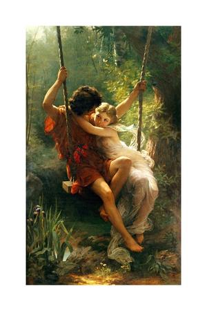 Springtime Le Printemps Art Print Pierre Auguste Cot Art Com