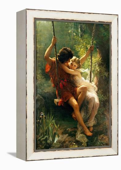 Springtime / Le Printemps-Pierre-Auguste Cot-Framed Stretched Canvas