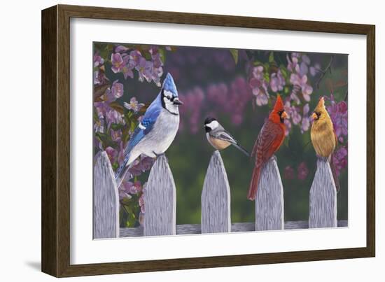 Springtime Line Up-Jeffrey Hoff-Framed Giclee Print