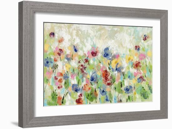 Springtime Meadow Flowers-Silvia Vassileva-Framed Premium Giclee Print