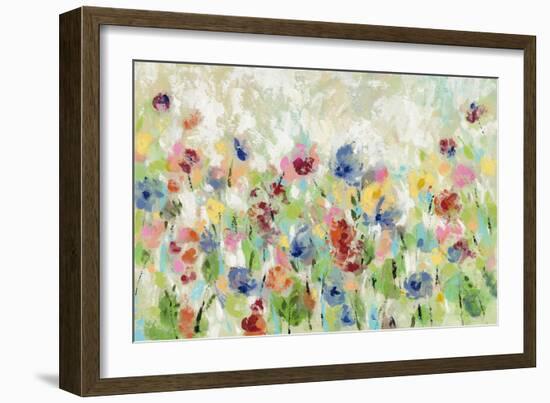 Springtime Meadow Flowers-Silvia Vassileva-Framed Premium Giclee Print