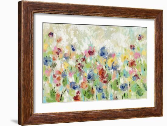 Springtime Meadow Flowers-Silvia Vassileva-Framed Premium Giclee Print