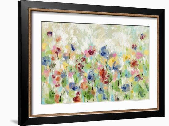 Springtime Meadow Flowers-Silvia Vassileva-Framed Premium Giclee Print