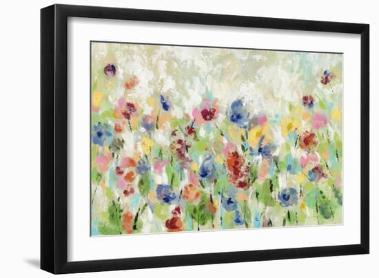 Springtime Meadow Flowers-Silvia Vassileva-Framed Premium Giclee Print