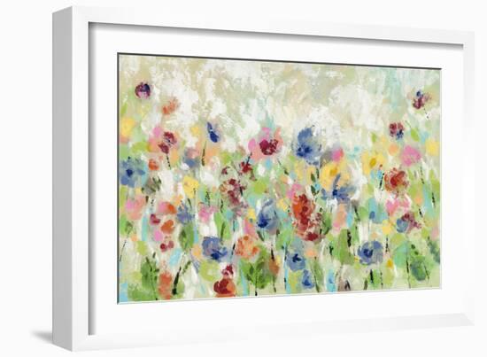 Springtime Meadow Flowers-Silvia Vassileva-Framed Premium Giclee Print