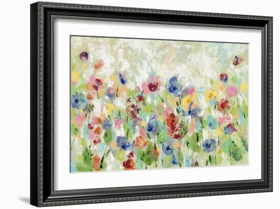 Springtime Meadow Flowers-Silvia Vassileva-Framed Premium Giclee Print