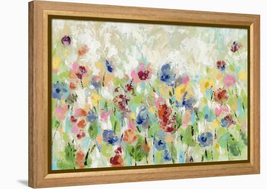 Springtime Meadow Flowers-Silvia Vassileva-Framed Stretched Canvas