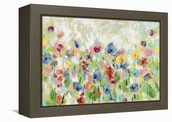 Springtime Meadow Flowers-Silvia Vassileva-Framed Stretched Canvas