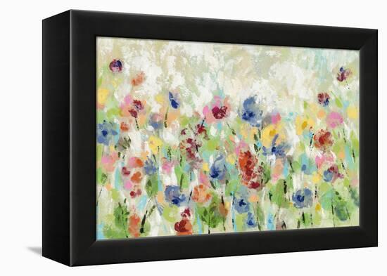 Springtime Meadow Flowers-Silvia Vassileva-Framed Stretched Canvas