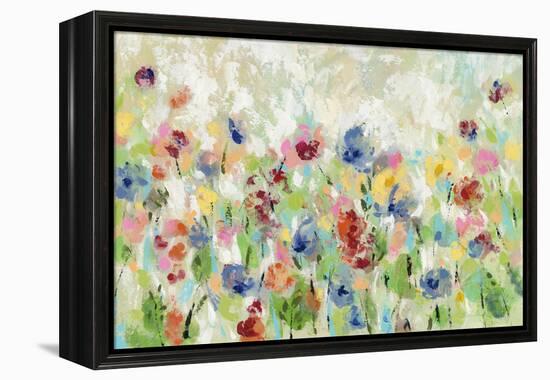 Springtime Meadow Flowers-Silvia Vassileva-Framed Stretched Canvas