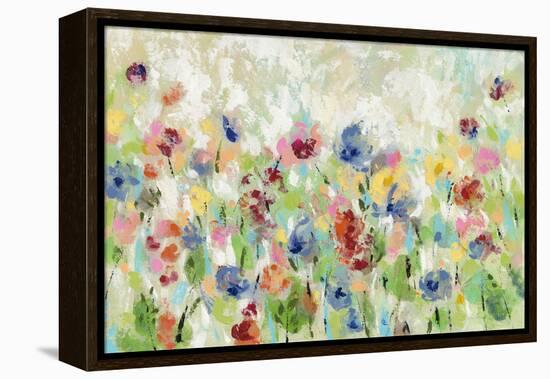 Springtime Meadow Flowers-Silvia Vassileva-Framed Stretched Canvas