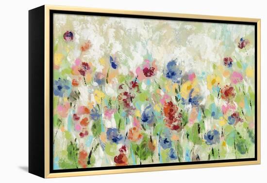 Springtime Meadow Flowers-Silvia Vassileva-Framed Stretched Canvas