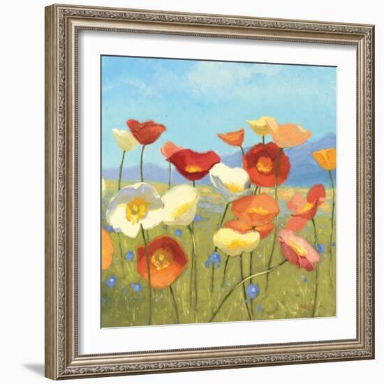 Springtime Meadow II-Shirley Novak-Framed Art Print