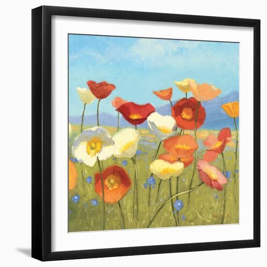 Springtime Meadow II-Shirley Novak-Framed Art Print