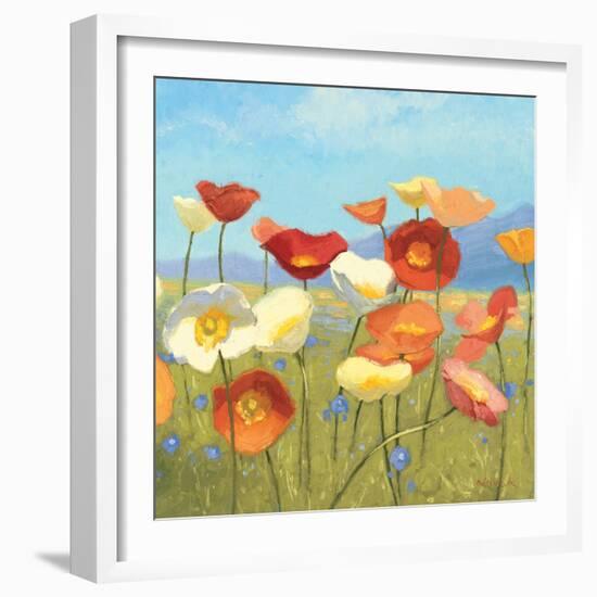 Springtime Meadow II-Shirley Novak-Framed Art Print