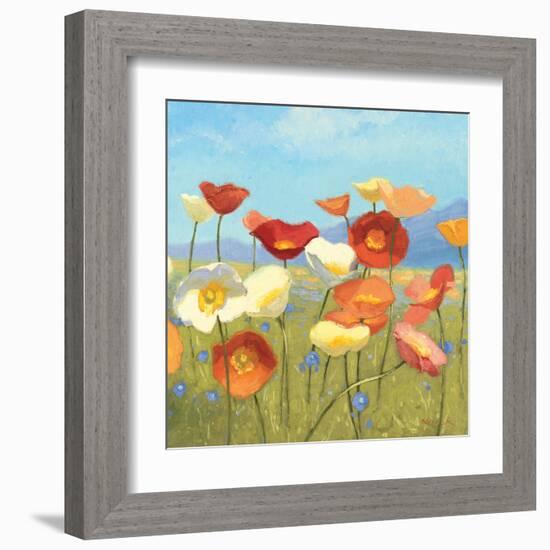 Springtime Meadow II-Shirley Novak-Framed Art Print