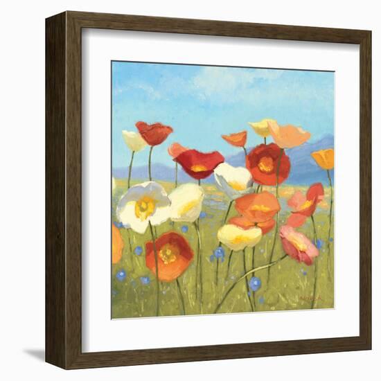 Springtime Meadow II-Shirley Novak-Framed Art Print