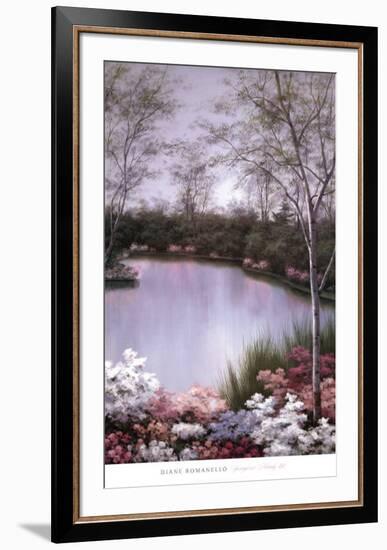 Springtime Melody III-Diane Romanello-Framed Art Print