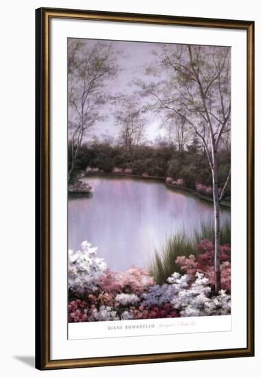 Springtime Melody III-Diane Romanello-Framed Art Print