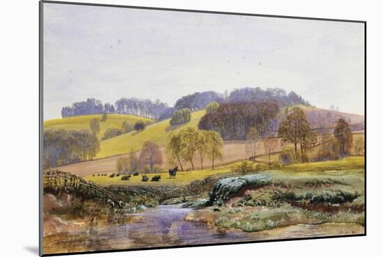 Springtime near Marden, Surrey, England-John Brett-Mounted Giclee Print