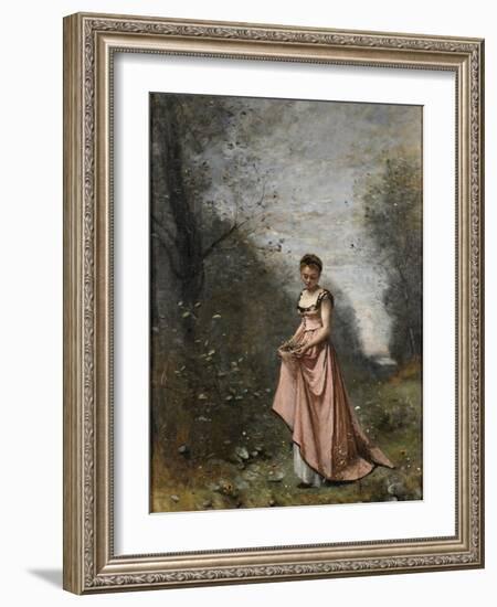 Springtime of Life, 1871-Jean-Baptiste-Camille Corot-Framed Giclee Print