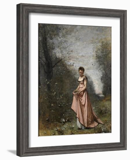 Springtime of Life, 1871-Jean-Baptiste-Camille Corot-Framed Giclee Print