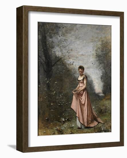 Springtime of Life, 1871-Jean-Baptiste-Camille Corot-Framed Giclee Print