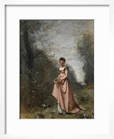 Springtime of 1871' Print - Jean-Baptiste-Camille Art.com