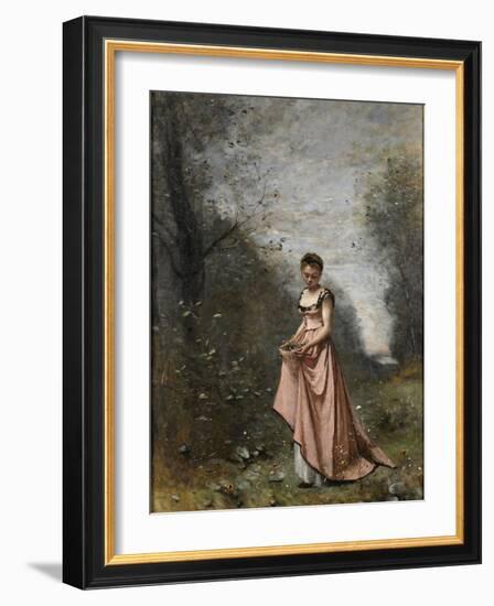 Springtime of Life, 1871-Jean-Baptiste-Camille Corot-Framed Giclee Print