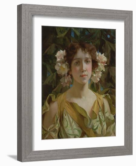 Springtime (Oil on Canvas)-Francis Coates Jones-Framed Giclee Print