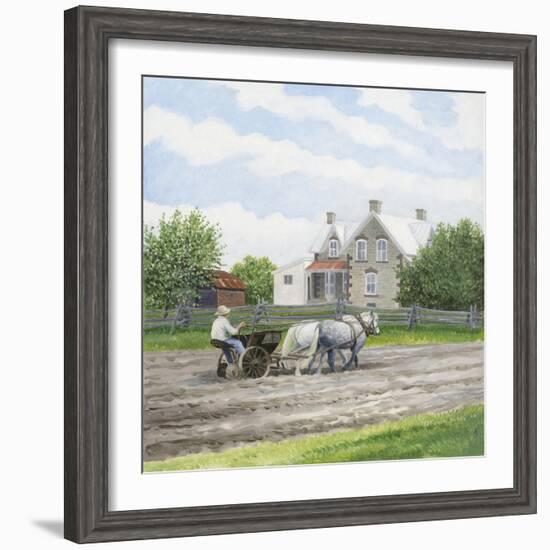 Springtime on the Farm-Kevin Dodds-Framed Giclee Print