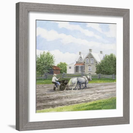 Springtime on the Farm-Kevin Dodds-Framed Giclee Print