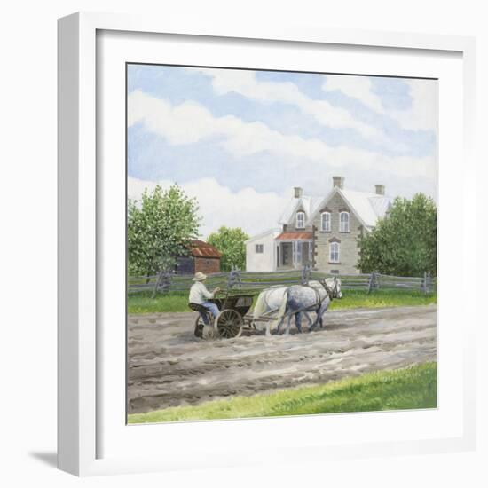 Springtime on the Farm-Kevin Dodds-Framed Giclee Print