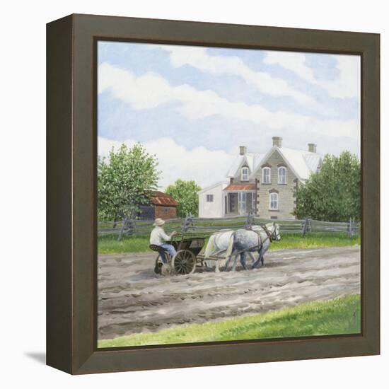 Springtime on the Farm-Kevin Dodds-Framed Premier Image Canvas