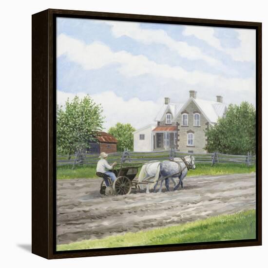 Springtime on the Farm-Kevin Dodds-Framed Premier Image Canvas