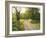 Springtime Path in the Countryside, Mantova/Mantua, Italy-Michele Molinari-Framed Photographic Print