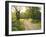 Springtime Path in the Countryside, Mantova/Mantua, Italy-Michele Molinari-Framed Photographic Print