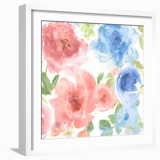 Springtime Pink and Blue II-Kelsey Morris-Framed Art Print