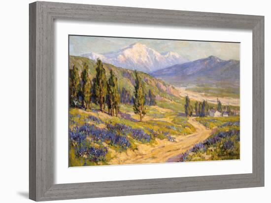 Springtime San Gabriel Valley-Benjamin Chambers-Framed Art Print