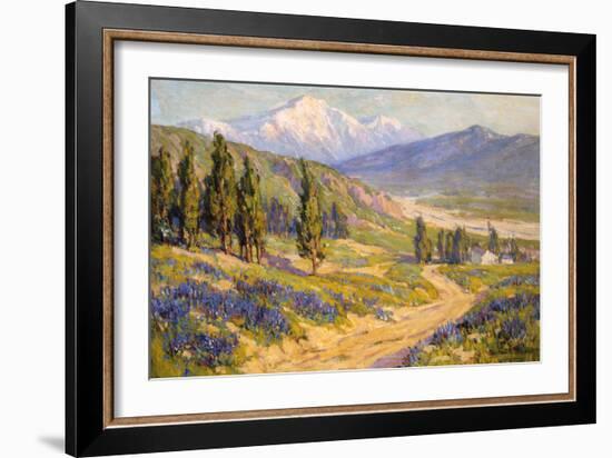 Springtime San Gabriel Valley-Benjamin Chambers-Framed Art Print