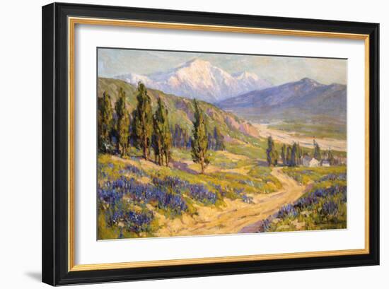 Springtime San Gabriel Valley-Benjamin Chambers-Framed Art Print