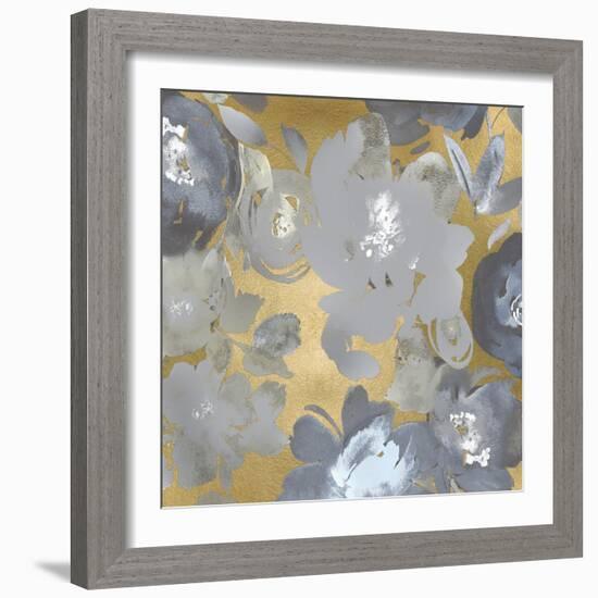 Springtime Silver on Gold I-Kelsey Morris-Framed Art Print