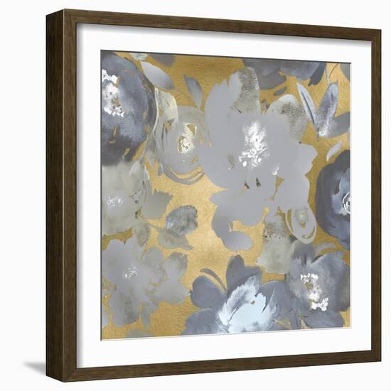 Springtime Silver on Gold I-Kelsey Morris-Framed Art Print