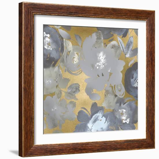 Springtime Silver on Gold I-Kelsey Morris-Framed Art Print