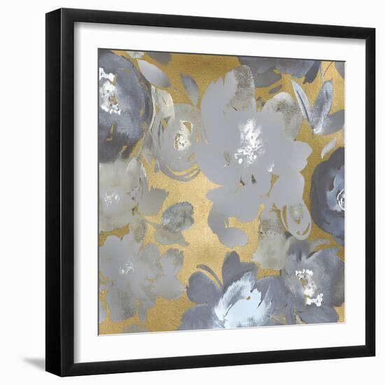 Springtime Silver on Gold I-Kelsey Morris-Framed Art Print