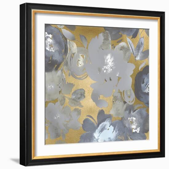 Springtime Silver on Gold I-Kelsey Morris-Framed Art Print