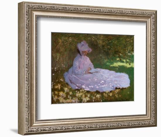 Springtime-Claude Monet-Framed Art Print