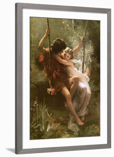 Springtime-Pierre-Auguste Cot-Framed Art Print