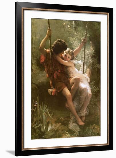 Springtime-Pierre-Auguste Cot-Framed Art Print