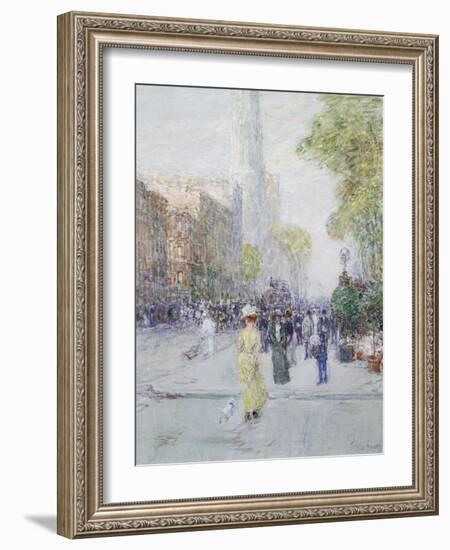 Springtime-Childe Hassam-Framed Giclee Print